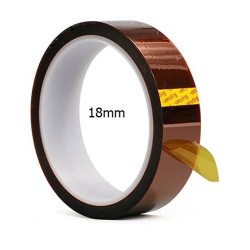 Cinta Kapton 18mm (1.8cm * 10mts) (Anticalorica 1 cara)