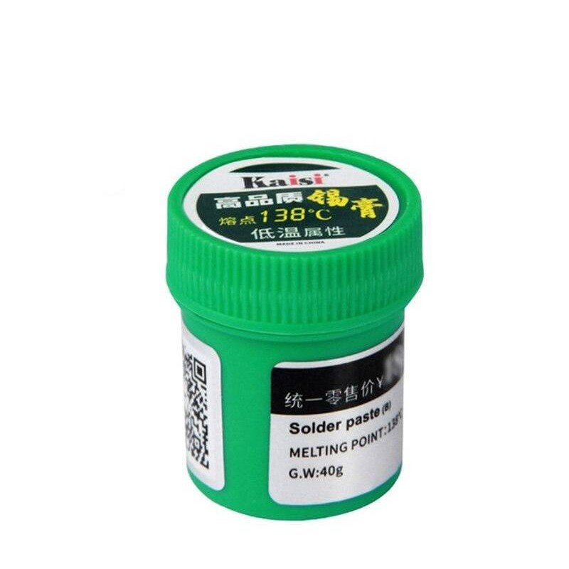 Pasta de soldadura Baja temperatura sin plomo 40gr