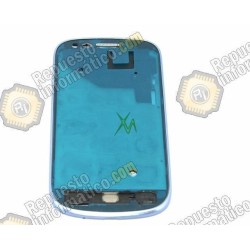 Marco frontal Samsung Galaxy i8190 azul