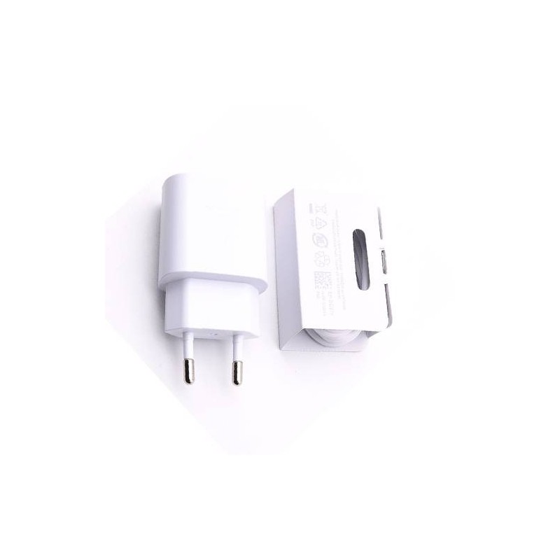 Cargador y Cable USB-C a Tipo C Original Samsung Blanco