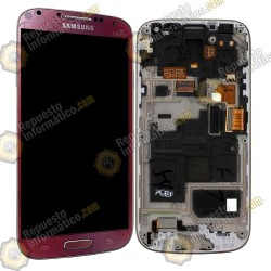 Pantalla (lcd+tactil+marco) s4 mini i9195 (roja la Fleur) 100% original (Directa de fabrica)