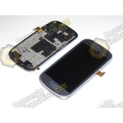 Pantalla Completa Samsung Galaxy S3 Mini (i8190) Gris (Directo de Fabrica) 100% Testeada