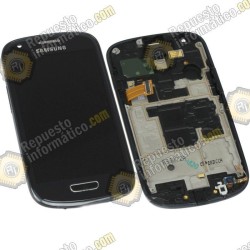 Pantalla Completa Samsung Galaxy S3 Mini (i8190) Negra (Directo de Fabrica) 100% Testeada
