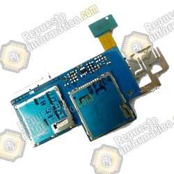 MÃ³dulo Flex con lector de tarjetas SIM y microSD Samsung Galaxy Express I8730