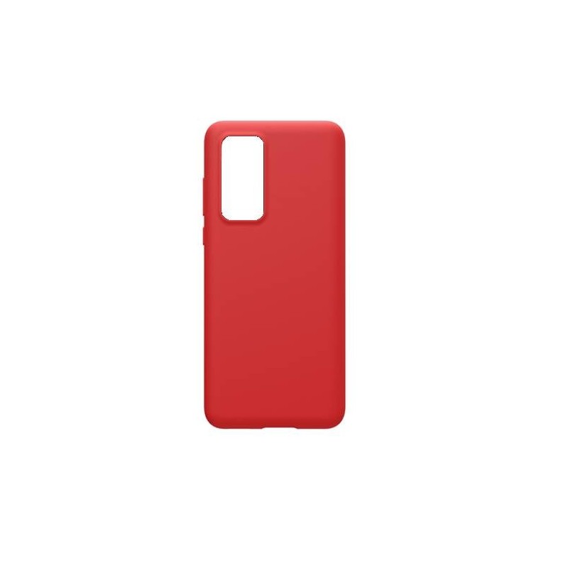 Funda de Silicona para Huawei P40 Roja