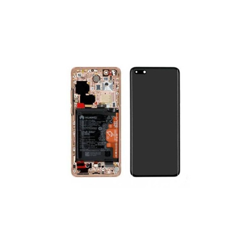 Pantalla Completa Original Con Marco Huawei P40 Pro Dorada