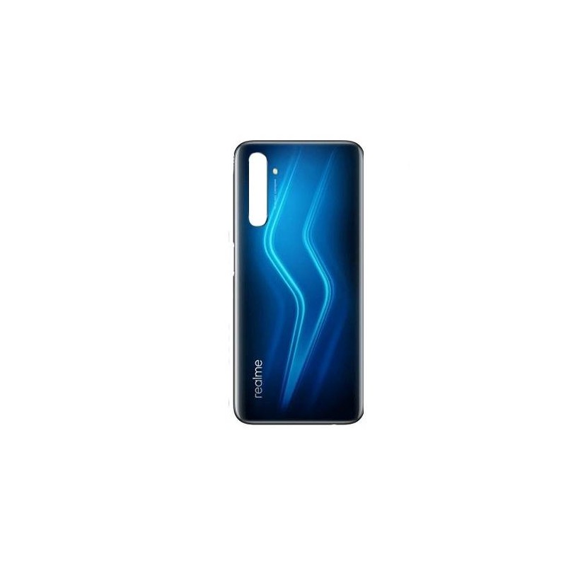 Tapa Trasera Realme 6 Pro Negro-Azul