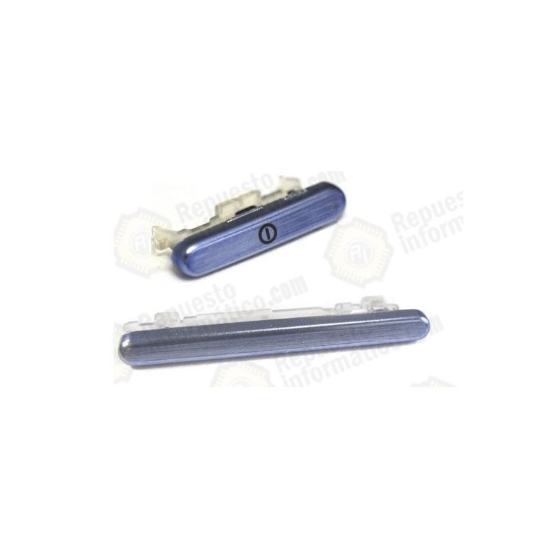 Boton Volumen + power i9300 Azul