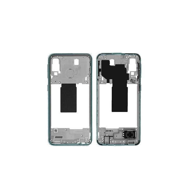 Carcasa Intermedia Samsung Galaxy A40 (A405) Plata