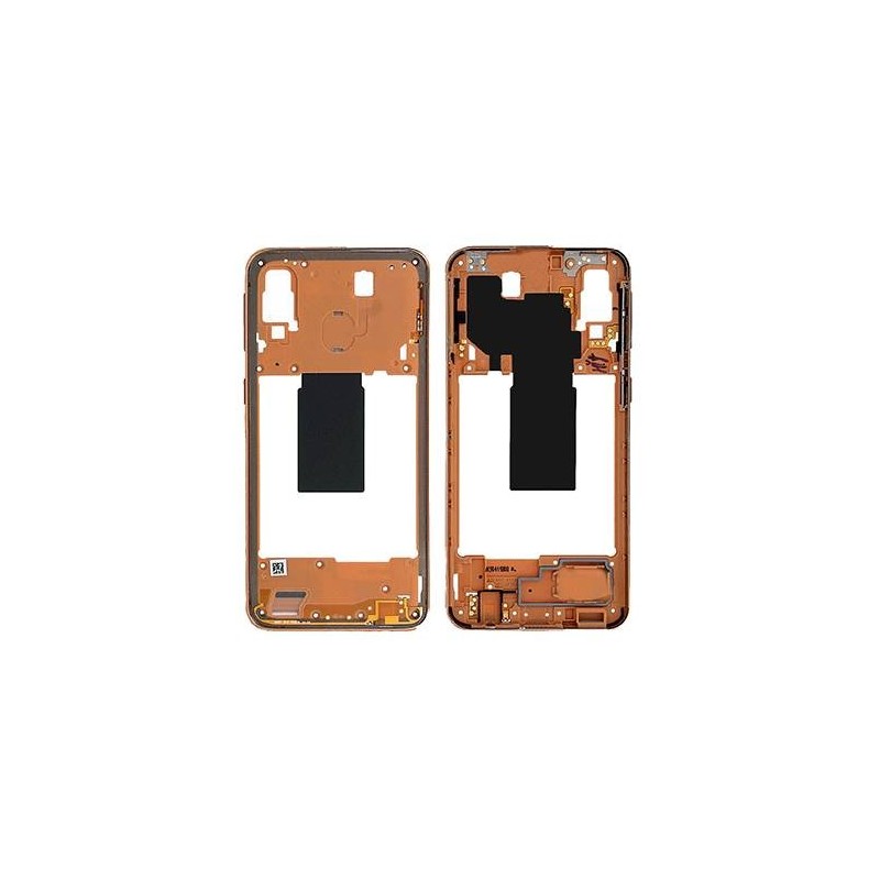 Carcasa Intermedia Samsung Galaxy A40 (A405) Naranja