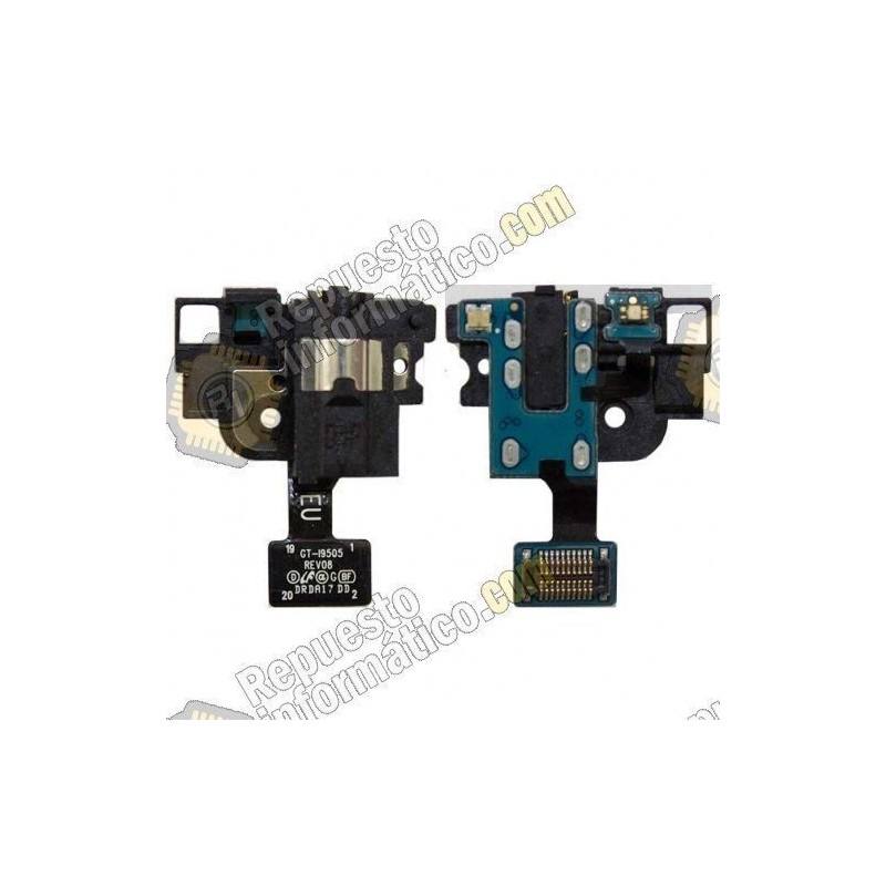 Flex con conector de audio jack para Samsung Galaxy S4, I9500, LTE I9505, I545 / L720 / R970