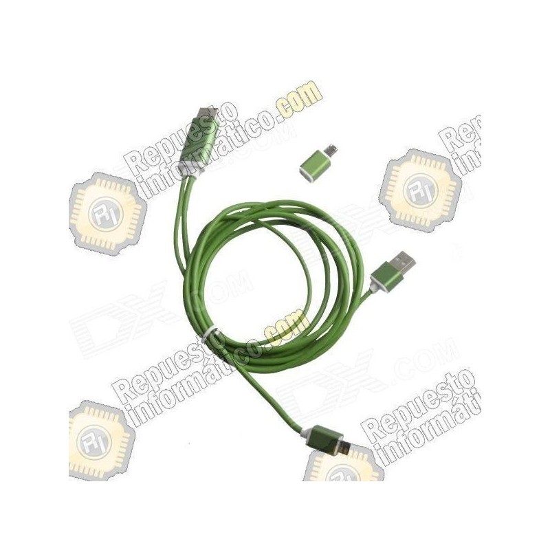 Adaptador Samsung Galaxy S4 / S3  -  Note 2 / Note 3 MHL 2.0 HDTV HDMI (VERDE)