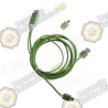Adaptador Samsung Galaxy S4 / S3  -  Note 2 / Note 3 MHL 2.0 HDTV HDMI (VERDE)
