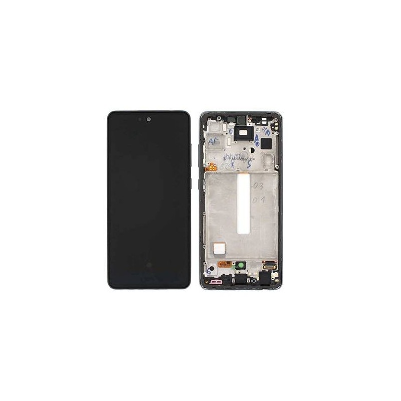 Pantalla Completa Original con Marco Samsung Galaxy A52s 5G Plata