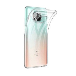 Funda de Silicona Transparente para Xiaomi Mi 10T Lite 5G