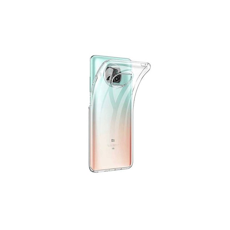 Funda de Silicona Transparente para Xiaomi Mi 10T Lite 5G