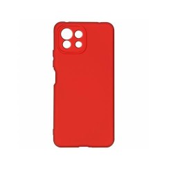 Funda Silicona Premium para Xiaomi Mi 11 Lite, Mi 11 Lite 5G Roja