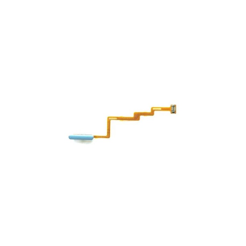 Flex Boton con Lector de Huella Dactilar Azul