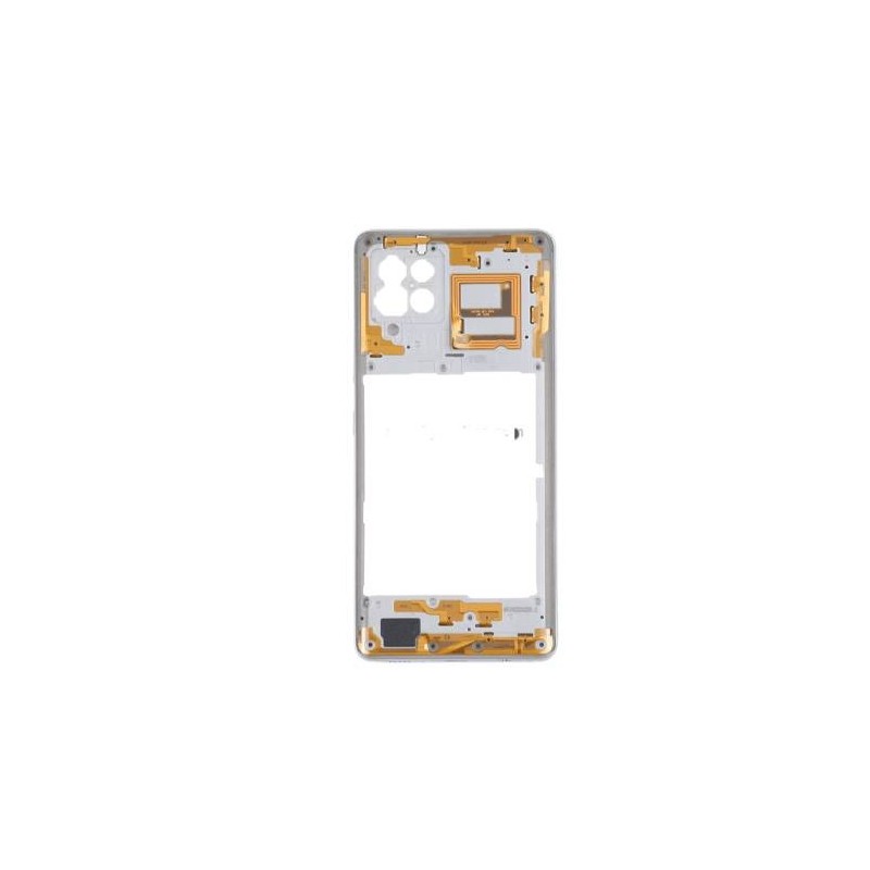 Carcasa Intermedia Samsung Galaxy A42 5G (A426B) Plata