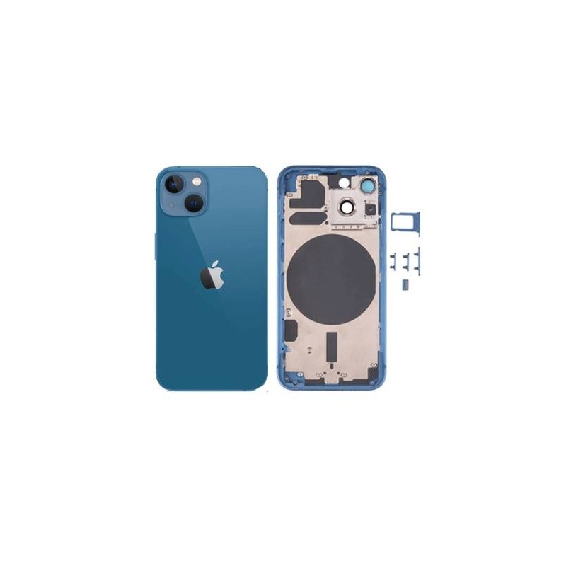 Chasis Carcasa Trasera iPhone 13 Azul