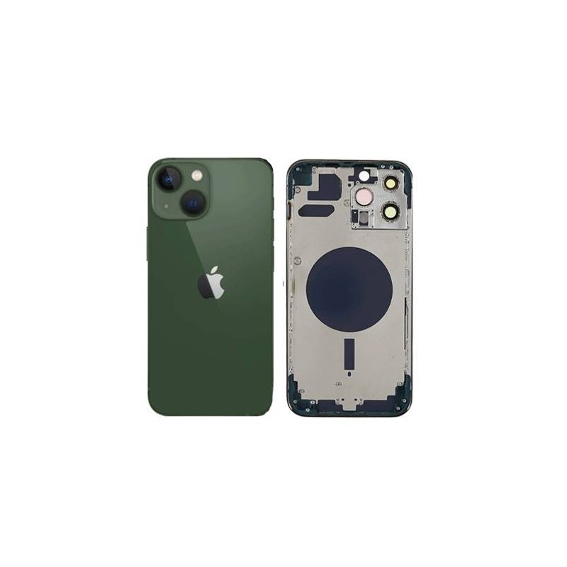 Chasis Carcasa Trasera iPhone 13 Mini Verde