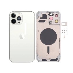 Chasis Carcasa Trasera iPhone 13 Pro Max Blanco