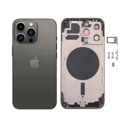 Chasis Carcasa Trasera iPhone 13 Pro Max Gris