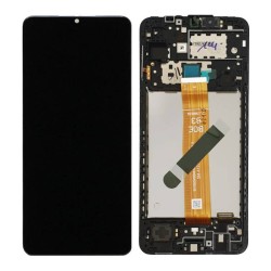 Pantalla Original Lcd + Tactil con Marco para Samsung Galaxy A12, A127