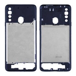 Carcasa Intermedia Samsung Galaxy A20s, A207 Azul