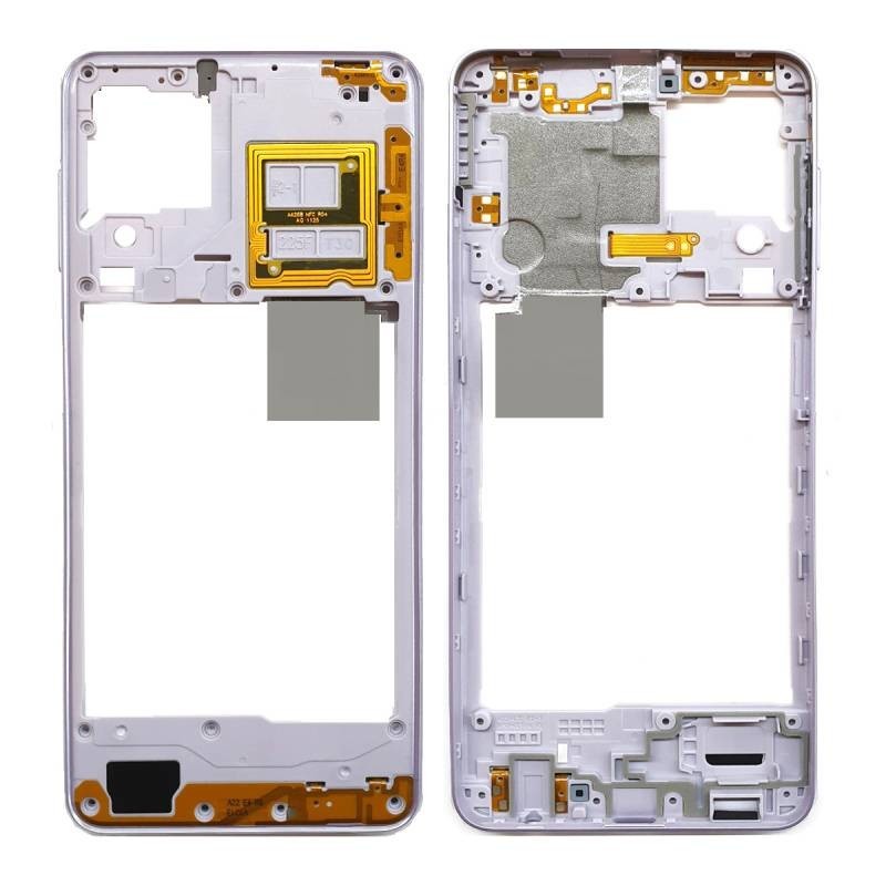 Carcasa Intermedia Samsung Galaxy A22 4G (A225) Violeta - Lila