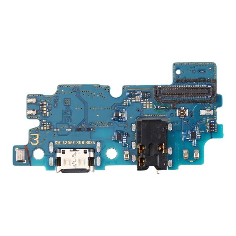 Placa Conector de Carga y Microfono Samsung Galaxy A30, A305