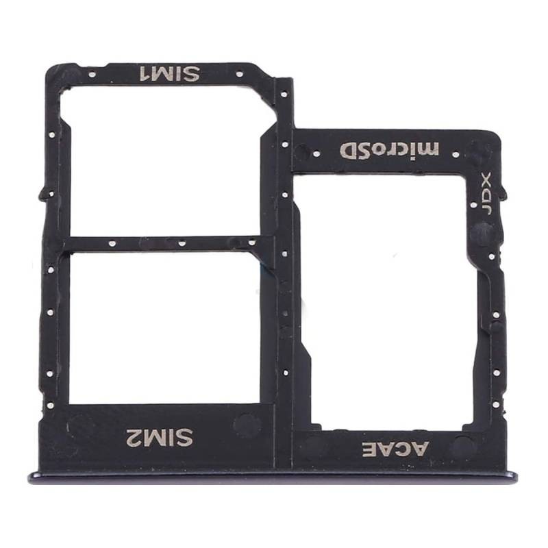 Bandeja Sim y MicroSd para Samsung Galaxy A31 (A315) Negro