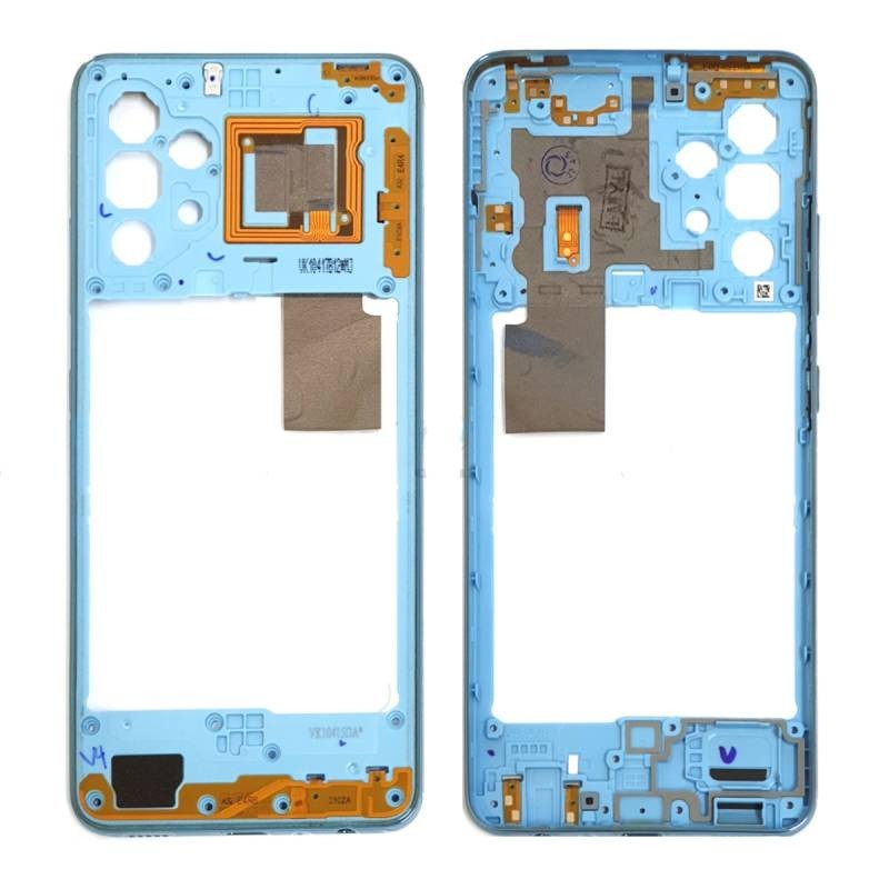 Carcasa Intermedia Samsung Galaxy A32 (A325) Azul