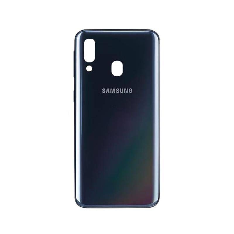 Tapa Trasera Samsung Galaxy A40, A405 Negra