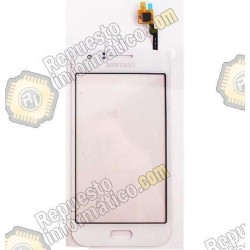Tactil blanco Samsung Galaxy J1 (SM-J100)