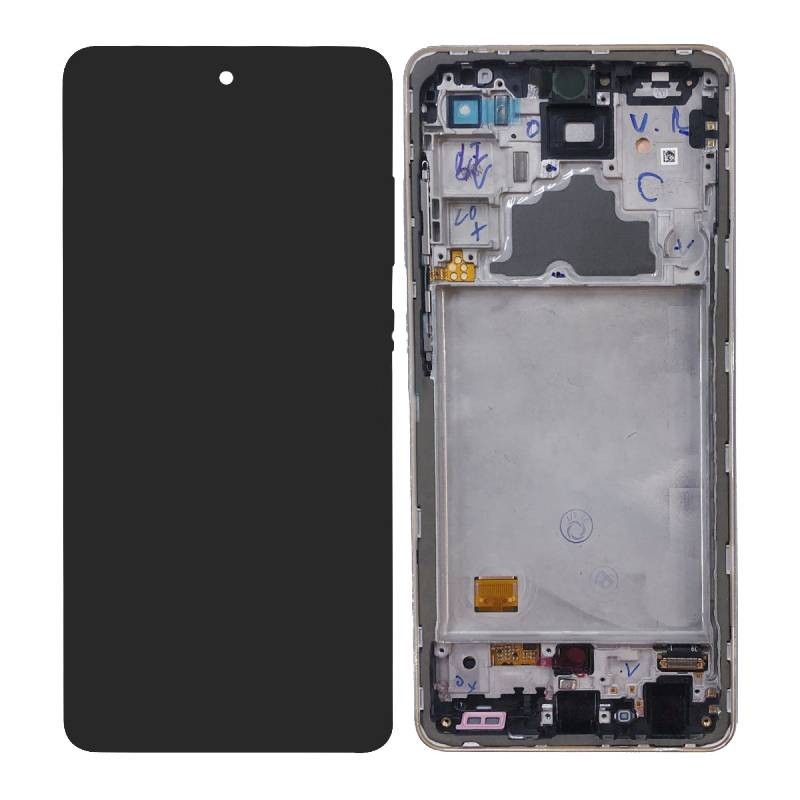 Pantalla Completa Original con Marco Samsung Galaxy A72 5G (A725, A726) Blanco