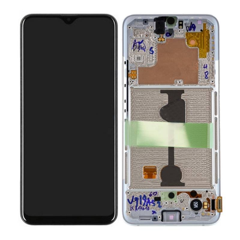 Pantalla Completa con Marco Original Samsung Galaxy A90 5G (A908) Plata