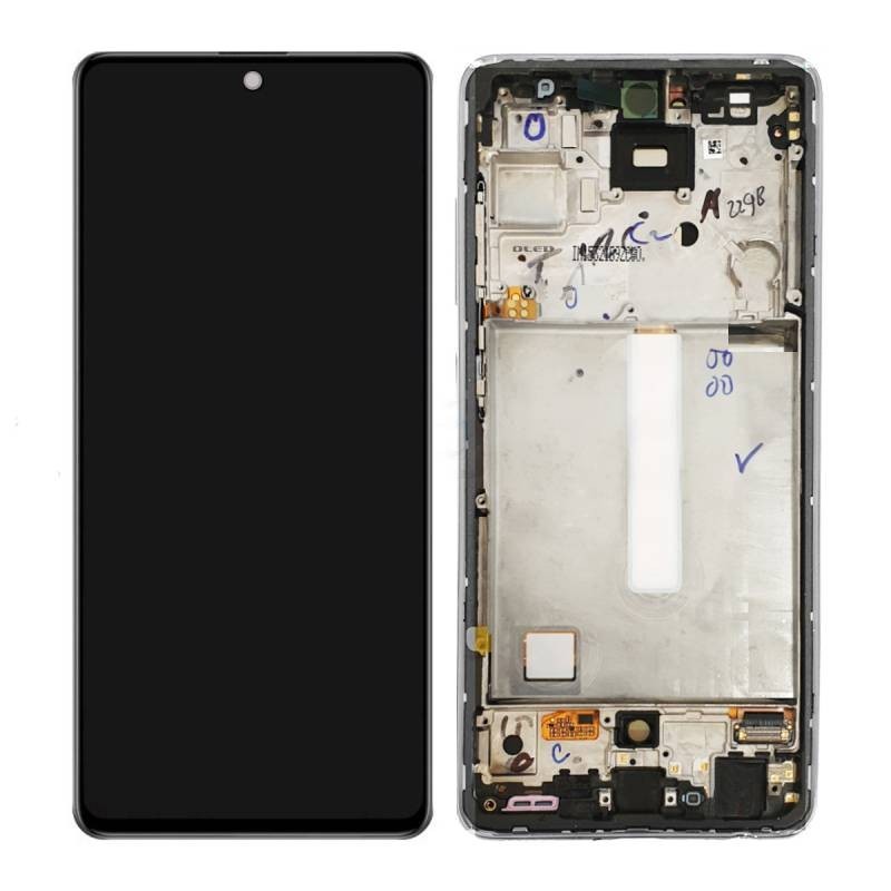 Pantalla Completa Original con Marco Samsung Galaxy A52 5G Lila