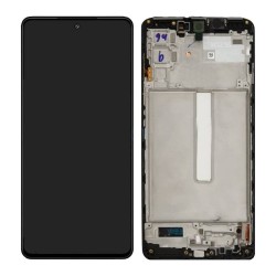 Pantalla Original Lcd + Tactil con Marco Samsung Galaxy M52 (M526) Negro