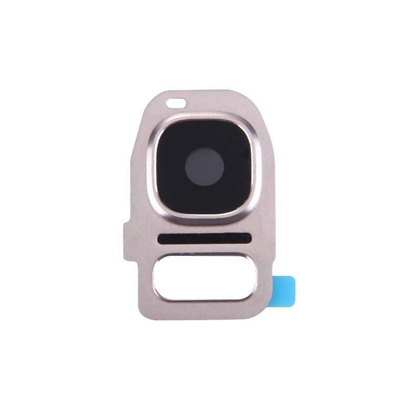 Embellecedor con Lente Cámara Trasera Samsung Galaxy S7, G930F / S7 Edge G935 Rosa
