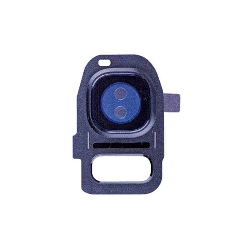 Embellecedor con Lente Cámara Trasera Samsung Galaxy S7, G930F / S7 Edge G935 Azul