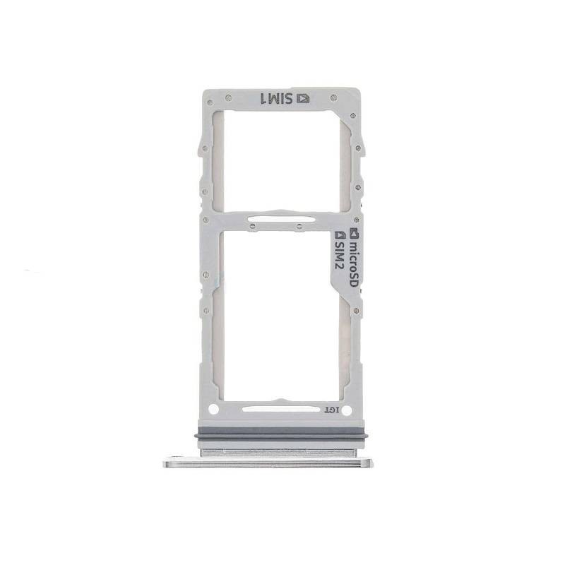 Bandeja Sim y MicroSD Samsung Galaxy S10 G973, S10 Plus G975 Plata
