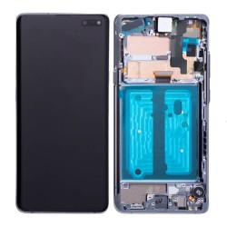 Pantalla Completa Original Samsung Galaxy S10 5G Plata