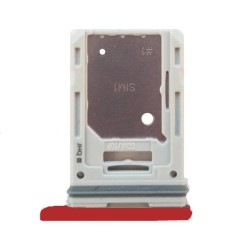 Bandeja Dual Sim y MicroSd Samsung Galaxy S20 FE G780 Rojo