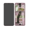 Pantalla Completa Original con Marco Samsung Galaxy S20 G981 G980 Rosa
