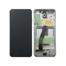 Pantalla Completa Original con Marco Samsung Galaxy S20 G981 G980 Gris