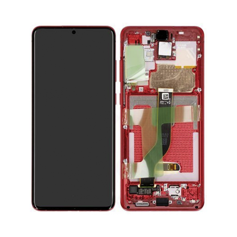 Pantalla Completa Original Samsung Galaxy S20 Plus, S20 Plus 5G Rojo