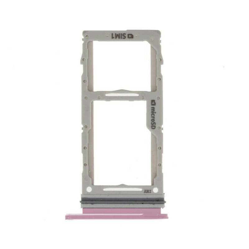 Bandeja Sim y MicroSD Samsung Galaxy S20 Plus (G985, G986) Rosa