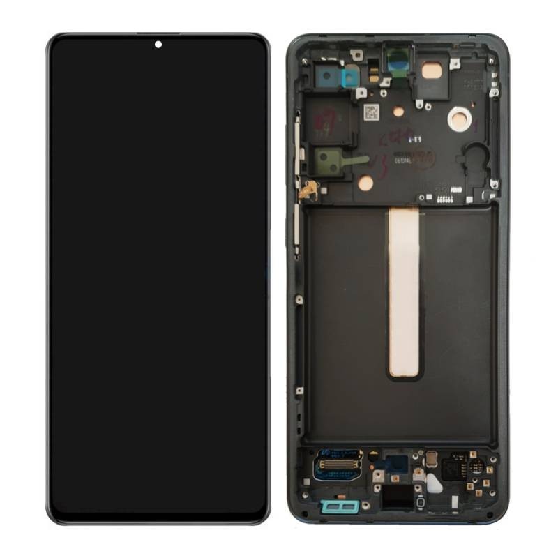 Pantalla Original Lcd + Tactil con Marco Samsung Galaxy S21 FE (G990) Negra
