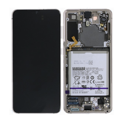 Pantalla Completa Original Samsung Galaxy S21 5G (G991) Morado